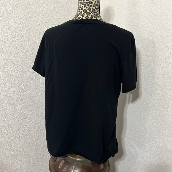 Black Zenana Shirt- Size Large - Picture 4 of 5